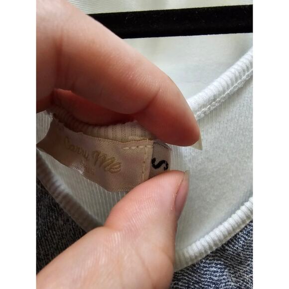 Carry Me Paris 100% linen bubble hem dress pockets small - Picture 3 of 10